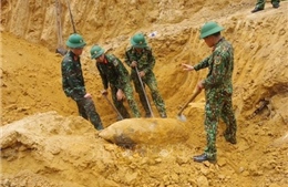 Quảng Bình: Xử lý an toàn quả bom còn sót lại sau chiến tranh