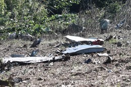 Vụ rơi máy bay chở vũ khí tại Hy Lạp: Không phát hiện chất độc hại