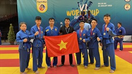 Đoàn Việt Nam giành 3 HCV tại giải Vô địch thế giới Vovinam - Việt Võ Đạo lần thứ 6