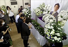 Nhật Bản tăng cường an ninh cho lễ quốc tang cựu Thủ tướng S.Abe