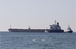 Động thái khác lạ của tàu đầu tiên chở ngũ cốc Ukraine sắp cập bến Syria