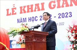 Thủ tướng Phạm Minh Chính: Thực hiện 3 cân bằng “học - chơi - ăn ngủ” cho học sinh