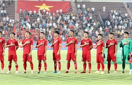 Vòng loại VCK U20 châu Á 2023: U20 Việt Nam chưa thể có vé đi tiếp