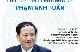 Phó Bí thư Tỉnh ủy, Chủ tịch UBND tỉnh Bình Định Phạm Anh Tuấn