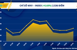 Nhóm nông sản bật tăng mạnh, lúa mì tăng vọt 8%