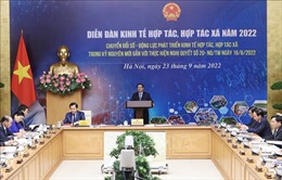 Thủ tướng Phạm Minh Chính chủ trì Diễn đàn về chuyển đổi số trong khu vực kinh tế hợp tác