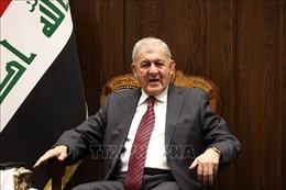 Chủ tịch nước gửi điện mừng Tổng thống Cộng hòa Iraq