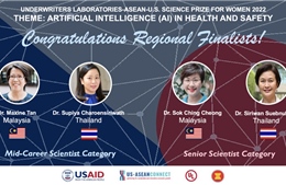 Công bố Giải thưởng ASEAN - Mỹ dành cho các nhà khoa học nữ