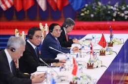 Thủ tướng Phạm Minh Chính dự các hội nghị với các đối tác