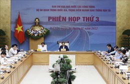 Thủ tướng chủ trì Phiên họp thứ 3 Ban Chỉ đạo các công trình, dự án quan trọng quốc gia