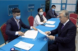 Kazakhstan công bố kết quả bầu cử sơ bộ: Tổng thống đương nhiệm dẫn đầu