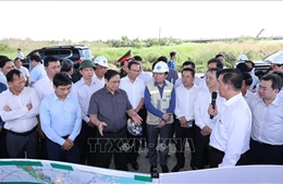 Thủ tướng Phạm Minh Chính khảo sát các dự án phát triển hạ tầng tại TP Hồ Chí Minh