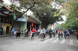 Hành trình xe đạp hữu nghị quảng bá hình ảnh Hà Nội