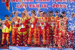 Đại hội Thể thao toàn quốc 2022: Quảng Ninh và Cần Thơ giành HCV Lân sư rồng