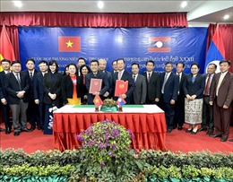 Cuộc họp thường niên lần thứ XXXII giữa hai Đoàn đại biểu biên giới Việt Nam - Lào