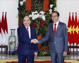 Truyền thông Indonesia đưa tin đậm nét về chuyến thăm của Chủ tịch nước Nguyễn Xuân Phúc