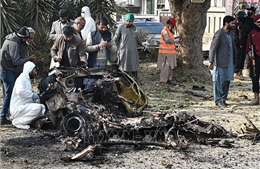Đánh bom liều chết tại Pakistan gây thương vong cảnh sát