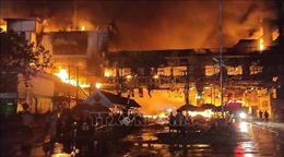 Cháy sòng bài tại Campuchia: Tăng cường lực lượng cứu hộ, phát hiện thêm nhiều nạn nhân tử vong