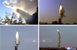 Triều Tiên thông tin về các vụ phóng thử tên lửa