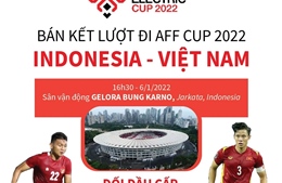 Bán kết lượt đi AFF Cup 2022: Indonesia đối đầu Việt Nam