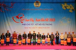 Đại tướng Phan Văn Giang dự Chương trình Tết Sum vầy - Xuân gắn kết tại Quảng Ngãi