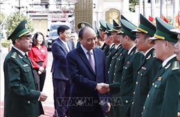 Chủ tịch nước thăm, chúc Tết cán bộ, chiến sĩ Bộ đội Biên phòng tỉnh Đắk Lắk