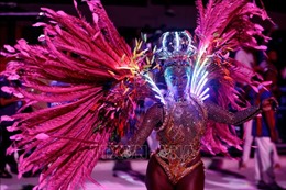 &#39;Tái sinh&#39; trang phục diễu hành Carnival Rio de Janeiro