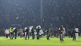 Kết án tù một cảnh sát liên quan vụ giẫm đạp tại sân vận động ở Indonesia