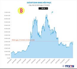 Giá Bitcoin đang hồi phục