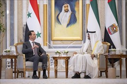 Tổng thống Syria thăm chính thức UAE, thúc đẩy cải thiện quan hệ 