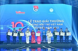 Trao Giải thưởng Gương mặt trẻ Việt Nam tiêu biểu năm 2022