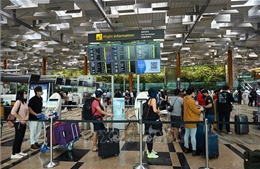 Sân bay quốc tế Changi gặp sự cố hệ thống làm hoãn nhiều chuyến bay
