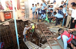 Thêm nhiều người thương vong trong vụ sập giếng bậc thang ở Ấn Độ