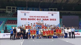 Bế mạc Giải vô địch Bóng rổ U23 quốc gia 2023   