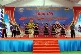 Sôi nổi Ngày hội Văn hóa Thể thao dân tộc Mông tại tỉnh Thái Nguyên