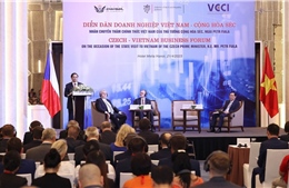 Thủ tướng Việt Nam và Thủ tướng Séc dự Diễn đàn doanh nghiệp