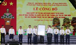 Phát triển Tịnh Biên trở thành đô thị trung tâm tiểu vùng phía Tây tỉnh An Giang