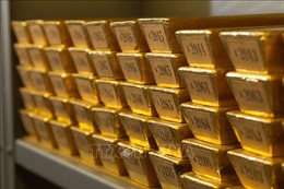 Giá vàng thế giới tăng khi lợi suất trái phiếu chính phủ Mỹ giảm mạnh