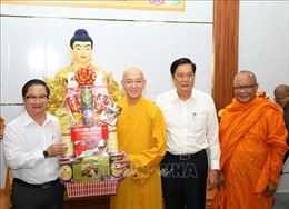 Đại lễ Phật đản 2023: Thăm, chúc mừng các cơ sở Phật giáo tại Cần Thơ