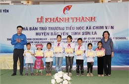 Quỹ học bổng Vừ A Dính tặng nhà bán trú cho học sinh vùng cao Sơn La