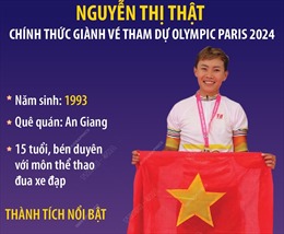 Nguyễn Thị Thật chính thức giành vé tham dự Olympic Paris 2024