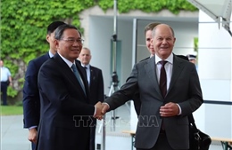 Thủ tướng Đức tiếp người đồng cấp Trung Quốc