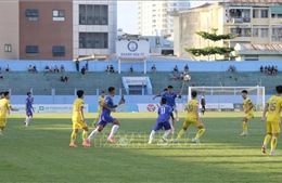 V.League 1-2023: Hà Nội FC thắng kịch tính Khánh Hòa 2 - 1