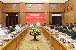 Tổng Bí thư Nguyễn Phú Trọng chủ trì Hội nghị Quân ủy Trung ương lần thứ sáu