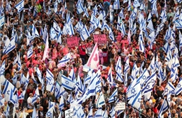 Biểu tình quy mô lớn tuần 27 liên tiếp tại Israel 