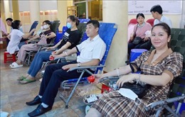 Chương trình Hành trình đỏ tại tỉnh Đắk Lắk tiếp nhận 806 đơn vị máu