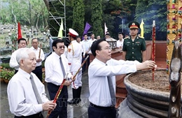 Chủ tịch nước dự các hoạt động kỷ niệm 76 năm Ngày Thương binh, Liệt sỹ tại Côn Đảo