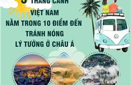 3 thắng cảnh Việt Nam nằm trong 10 điểm đến tránh nóng lý tưởng ở châu Á