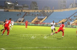 V.League 2023: Công an Hà Nội giành trọn 3 điểm tại sân Thiên Trường