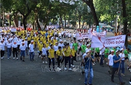 TP Hồ Chí Minh: 5.000 người đi bộ đồng hành vì nạn nhân chất độc da cam/dioxin